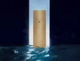 Belius Pluma Neptuno Textura Wavy Color Caqui Tinta Azul