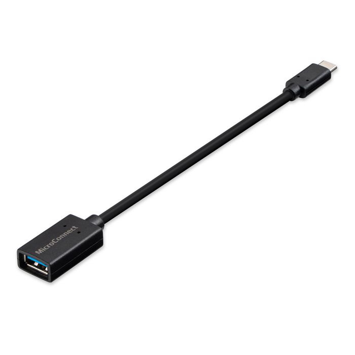 MicroConnect Adaptador USB-C 3.2 Gen 1 a USB 3.2 Gen 1 Tipo A, 0,2m