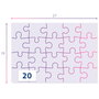 Clementoni Puzzle Bluey 2 Puzzles de 20 Piezas Cada Uno, Tamaño Montado 27 x 19 cm, Edad +3 Años, Ref. 24807