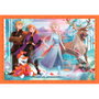 Clementoni Puzzle Progresivo 4 en 1 Frozen 21518 - 12, 16, 20 y 24 Piezas Disney