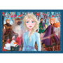 Clementoni Puzzle Progresivo 4 en 1 Frozen 21518 - 12, 16, 20 y 24 Piezas Disney