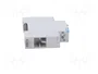 LEGRAND Interruptor de botón biestable gris con LED rojo