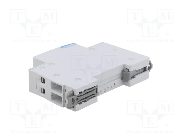 LEGRAND Interruptor de botón biestable gris con LED rojo