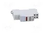 LEGRAND Interruptor de botón biestable gris con LED rojo
