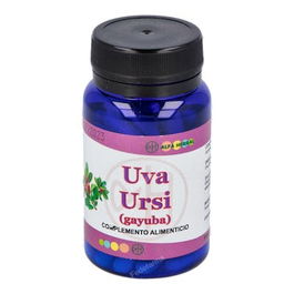 ALFA HERBAL Uva Ursi Gayuba 60 Cápsulas para Vías Urinarias y Cistitis