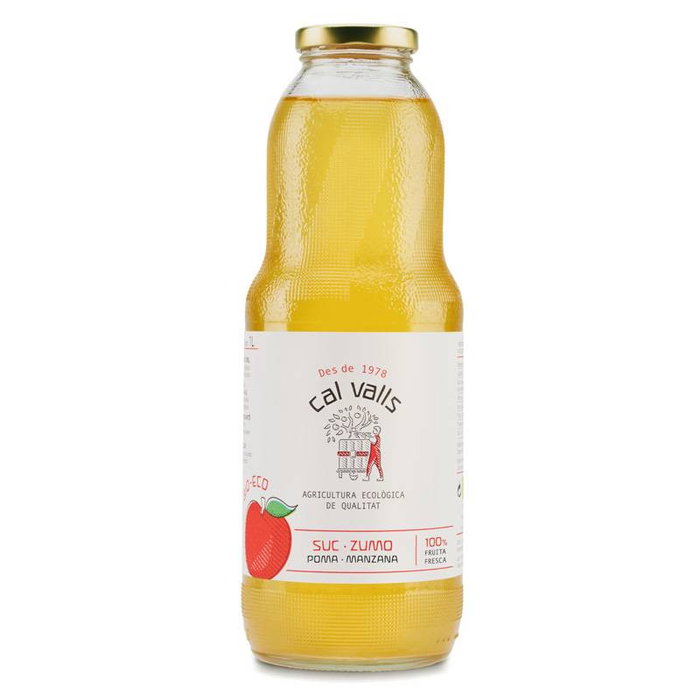Cal Valls Zumo de Manzana Bio 1L