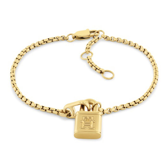Tommy Hilfiger Pulsera de Acero Inoxidable Dorada Tommy Hilfiger Pulsera de Acero Inoxidable Dorada