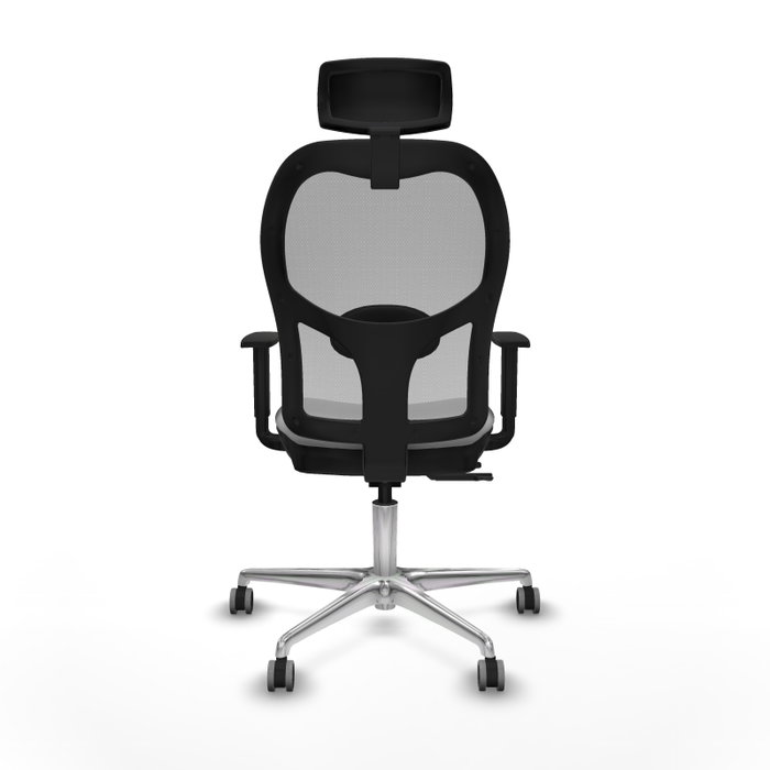 PIQUERAS Y CRESPO Silla de oficina Jorquera Gris con mecanismo Sincro/Traslack