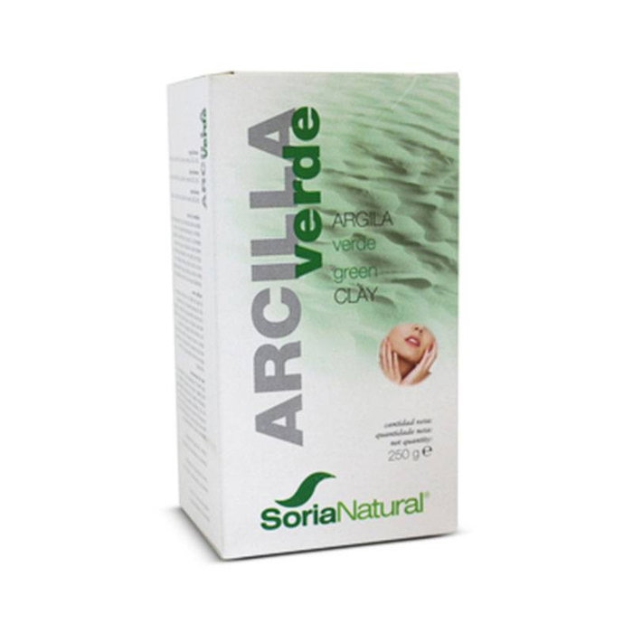 SORIA NATURAL Arcilla Verde con Alga Espirulina 250 g SORIA NATURAL Arcilla Verde con Alga Espirulina 250 g
