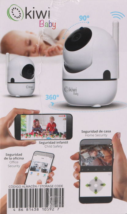 Kiwi Cámara IP Vigilancia Full HD 1080P Española