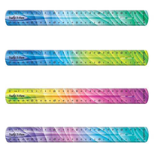 Maped Regla T&F Decorada de 30 cm Colores Surtidos Maped Regla T&F Decorada de 30 cm Colores Surtidos