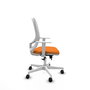 PIQUERAS Y CRESPO Silla de oficina Cilanco Naranja y Blanco