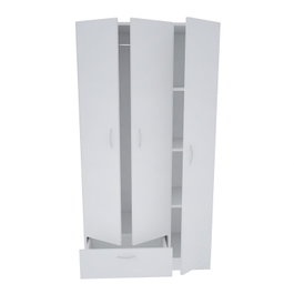 Hanah Home Armario Blanco 90x170x40 cm