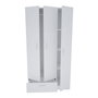 Hanah Home Armario Blanco 90x170x40 cm