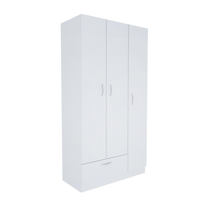Hanah Home Armario Blanco 90x170x40 cm