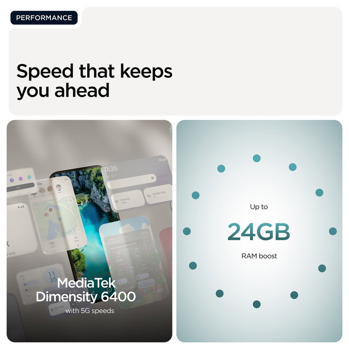 Motorola Moto G77 Smartphone 6.8" Extreme AMOLED 120Hz, 8GB RAM 256GB, Cámara 108MP, Batería 5200mAh, 5G, Android 16.0, Color Verde Shaded Spruce