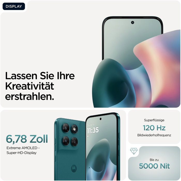 Motorola Moto G77 256GB 8GB RAM 5G Verde