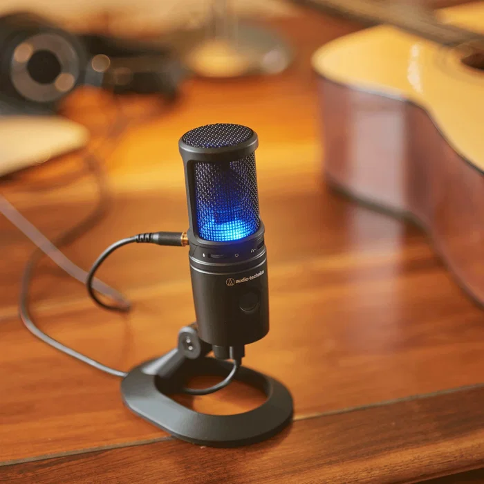 Audio-Technica AT2020USBX Micrófono Negro USB-C y Jack de 3,5 mm Audio-Technica AT2020USBX Micrófono Negro USB-C y Jack de 3,5 mm