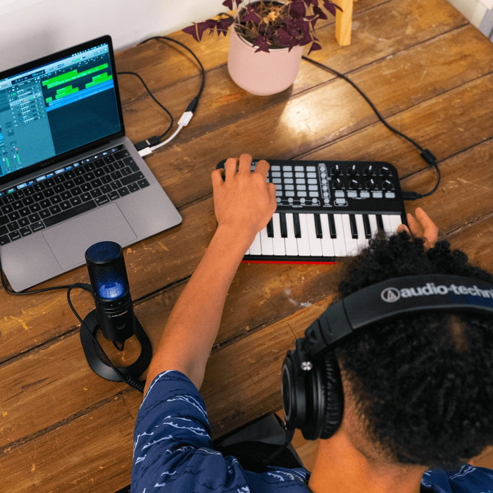 Audio-Technica AT2020USBX Micrófono Negro USB-C y Jack de 3,5 mm Audio-Technica AT2020USBX Micrófono Negro USB-C y Jack de 3,5 mm