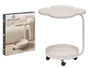 GIFTDECOR Mesa Auxiliar Doble Blanca