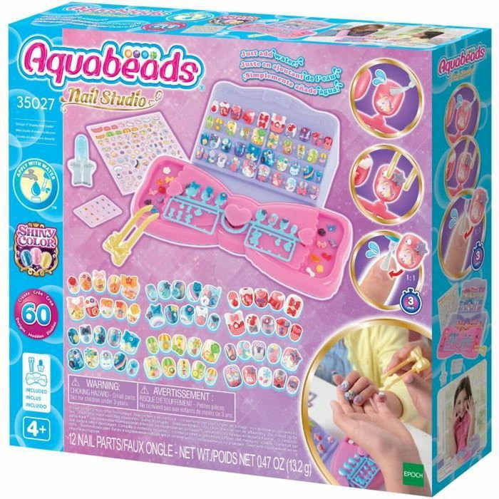 Epoch Estudio de Uñas Aquabeads con más de 60 diseños