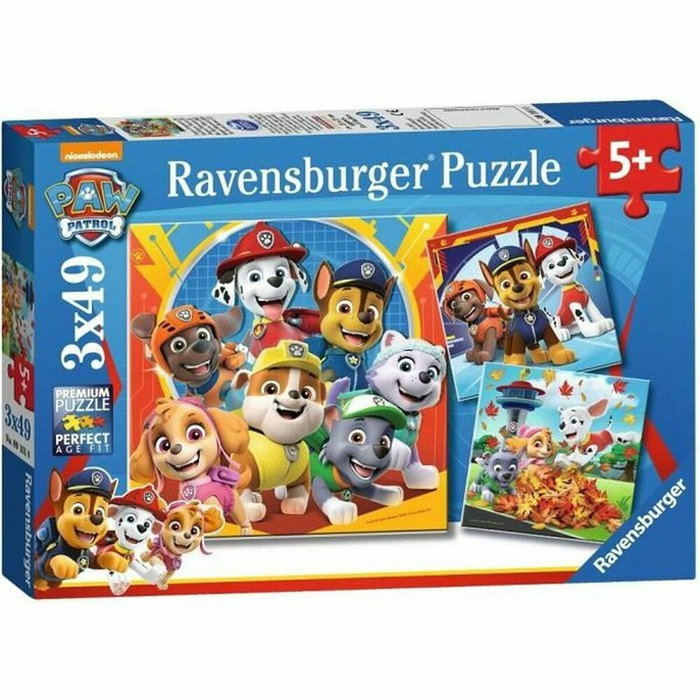 Ravensburger Puzzle Paw Patrol 3x49 piezas