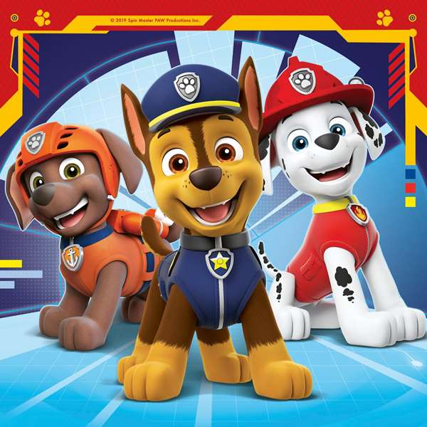 Ravensburger Puzzle Paw Patrol 3 en 1 - 3 Puzzles de 49 Piezas cada uno - Multilingüe (Español, Inglés, Francés, Alemán, Italiano, Neerlandés, Portugués)