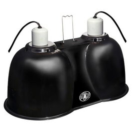 ZooMed Portalámparas Combo Deep Dome Dual Lamp