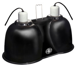ZooMed Portalámparas Combo Deep Dome Dual Lamp
