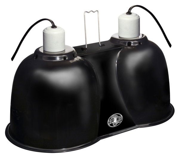 ZooMed Portalámparas Combo Deep Dome Dual Lamp ZooMed Portalámparas Combo Deep Dome Dual Lamp