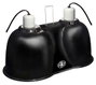 ZooMed Portalámparas Combo Deep Dome Dual Lamp