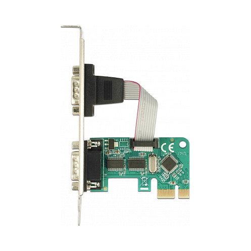 DeLOCK PCI Express x1 a 2 x Serial RS-232 Tarjeta de Expansión - 89918 con Controlador para Windows 10/8.1/7 DeLOCK PCI Express x1 a 2 x Serial RS-232 Tarjeta de Expansión - 89918 con Controlador para Windows 10/8.1/7