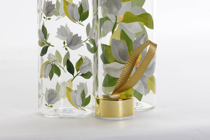 DKD Home Decor Botellas Magnolio Surtido de 2 Colores