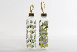 DKD Home Decor Botellas Magnolio Surtido de 2 Colores