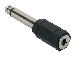 Adaptador Boston Jack - Hembra 3.5 mm Macho - 6.3 mm