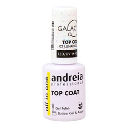 Andreia Top Coat Galactic 02 Lunar Glitter
