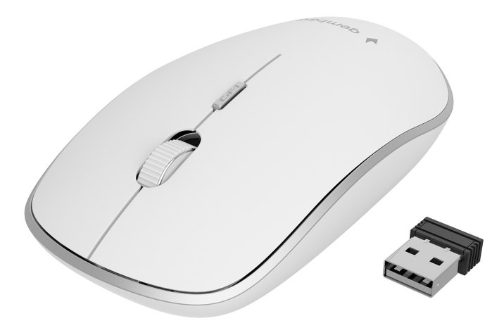 Gembird MUSW-4B-01-W Ratón Inalámbrico Óptico Blanco Gembird MUSW-4B-01-W Ratón Inalámbrico Óptico Blanco