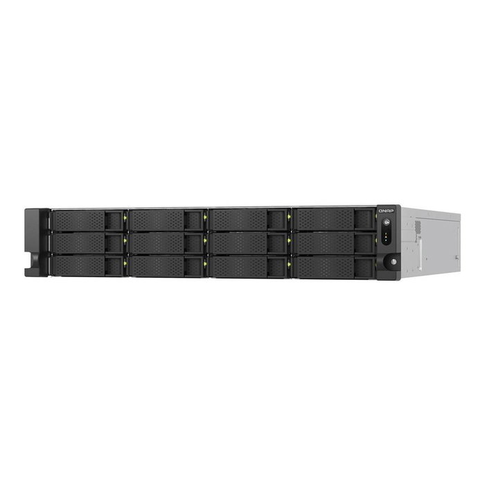 Qnap 2U 12-Bay 3.5" SATA HDD NAS AMD Ryzen Qnap 2U 12-Bay 3.5" SATA HDD NAS AMD Ryzen