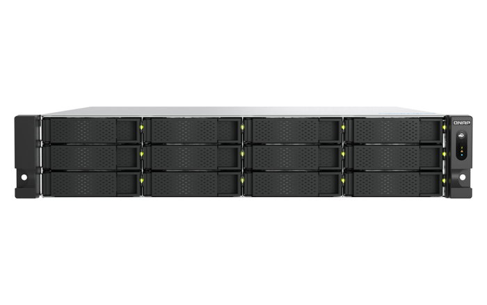 Qnap 2U 12-Bay 3.5" SATA HDD NAS AMD Ryzen Qnap 2U 12-Bay 3.5" SATA HDD NAS AMD Ryzen