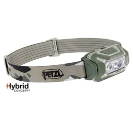 Petzl Linterna frontal ARIA 2 RGB 475 lúmenes 100 m alcance 100 h autonomía 3 pilas AAA
