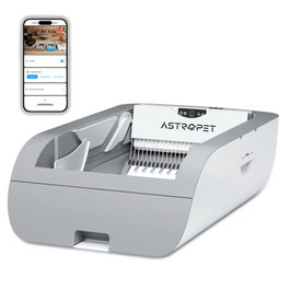 Astropet Caja de arena autolimpiable con APP Helios Series
