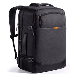 Inateck Mochila Portátil BP03006 para Ordenador 17,3 Pulgadas 46L Negro, Unisex, Bolsillos con Cremallera
