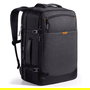 Inateck Mochila Portátil BP03006 para Ordenador 17,3 Pulgadas 46L Negro, Unisex, Bolsillos con Cremallera
