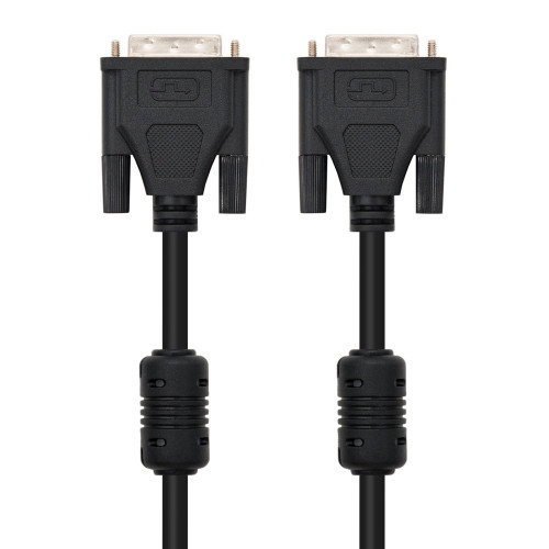 Nanocable Cable DVI a DVI de 5 metros, Negro