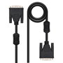 Nanocable Cable DVI a DVI de 5 metros, Negro