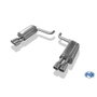Fox Tubo de Escape Jaguar XF Cc9 Silencioso Trasero Derecha-Izquierda 2x90 Tipo 16 - FXJA080024-132 - Homologación ECE, 2,7L y 3,0L D, 55mm
