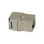 Synergy21 Módulo Keystone CAT6A 500MHz con toma RJ45 y abrazadera de cable