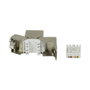 Synergy21 Módulo Keystone CAT6A RJ45 500MHz con abrazadera de cable