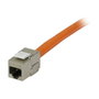 Synergy21 Módulo Keystone CAT6A RJ45 500MHz con abrazadera de cable