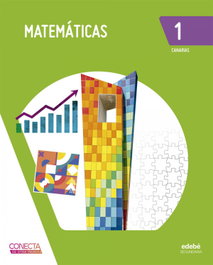 EDEBE, MATEMÁTICAS 1ºESO. CONECTA DOM. CANARIAS 2026 - Obra Colectiva Edebé